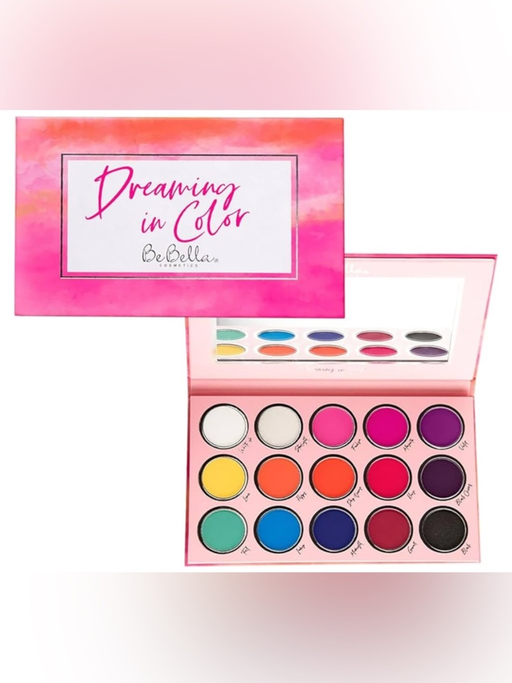 Dreaming in Color Vibrant Eyeshadow Palette - Pink